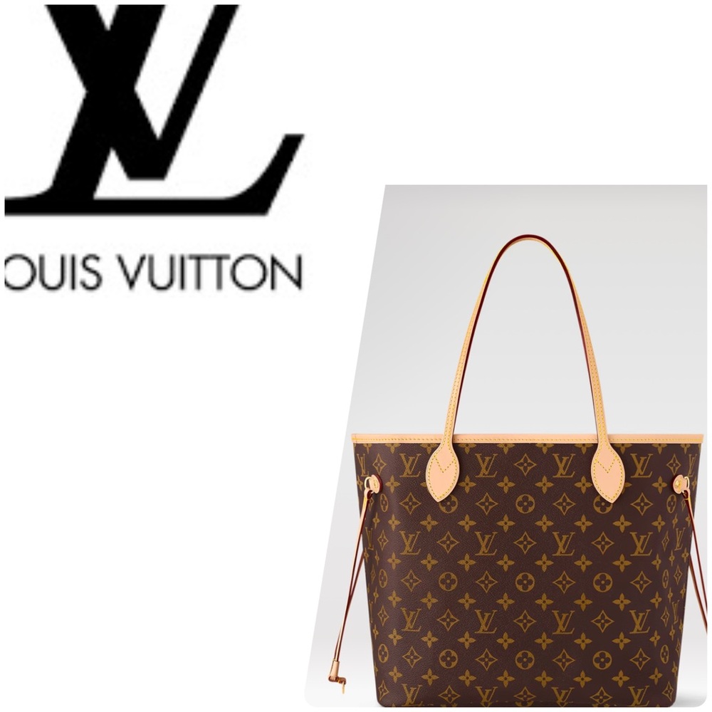 ‼️WOW‼️LV-LOUIS VUITTON 💯AUTHENTIC MM NEVER FULL Tote Bag